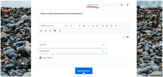 Add new page and name the page