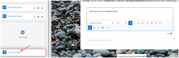 Page branching dialog
