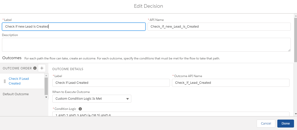 Salesforce create flows