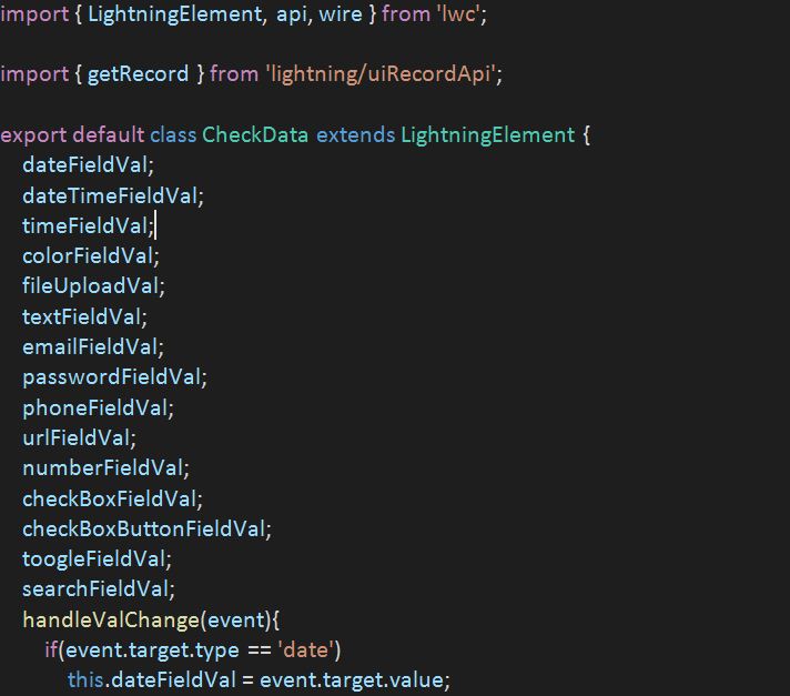 handling form values