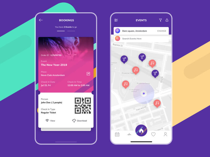 event booking location