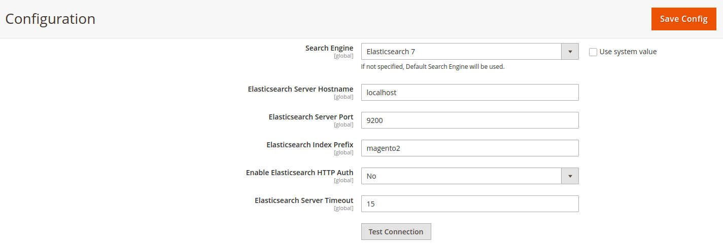 52 Configure the Elasticsearch Connection