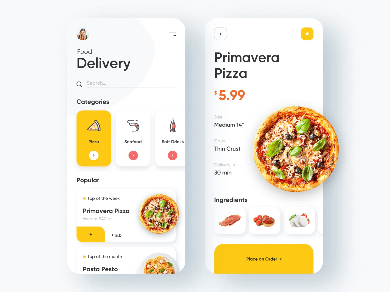 food delivery mobile app
