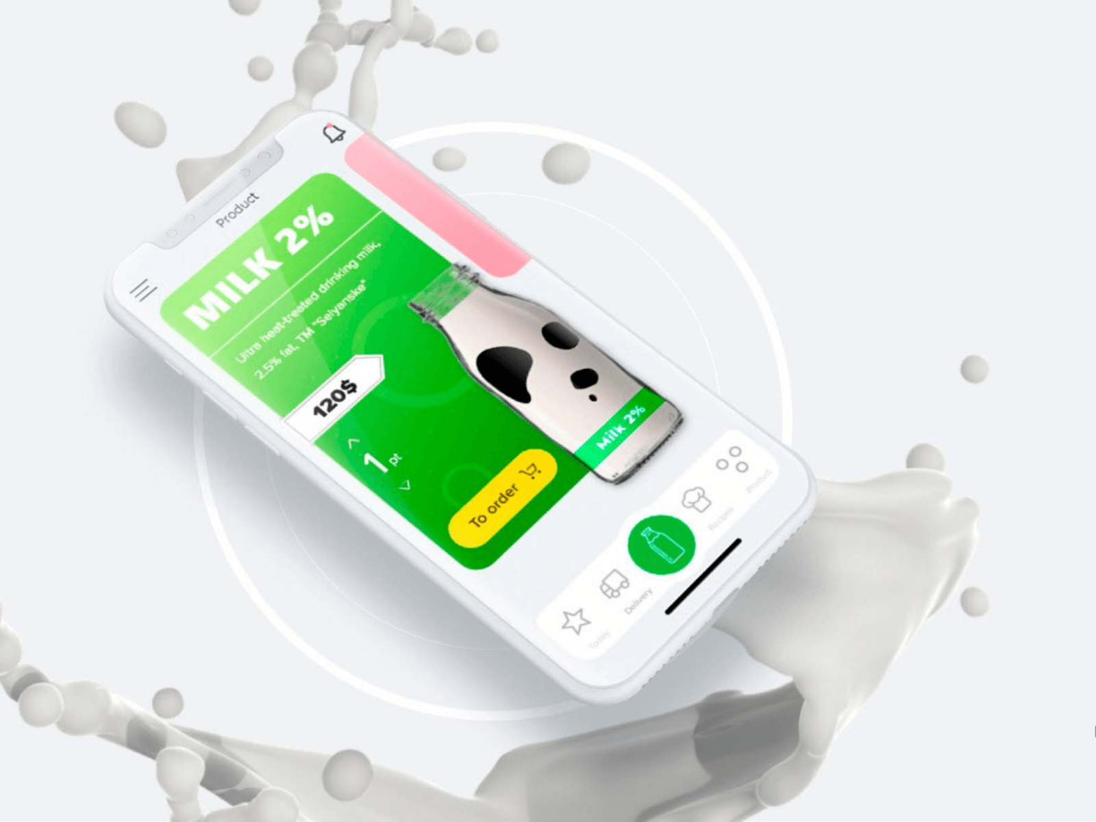 online milk delivery service