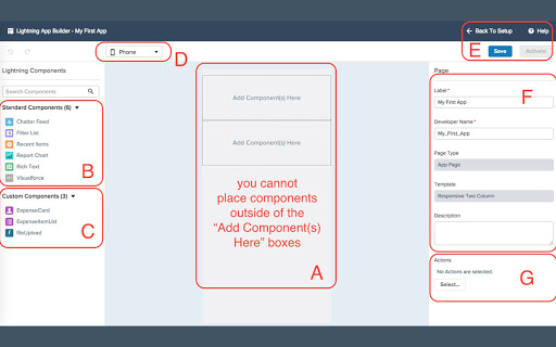 Lightning App Builder vs Lightning Component