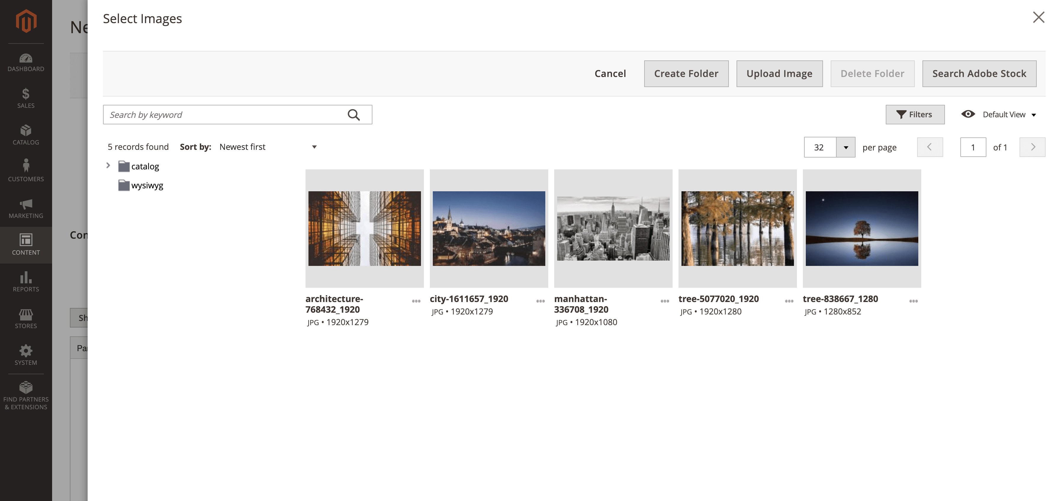 magento media gallery feature