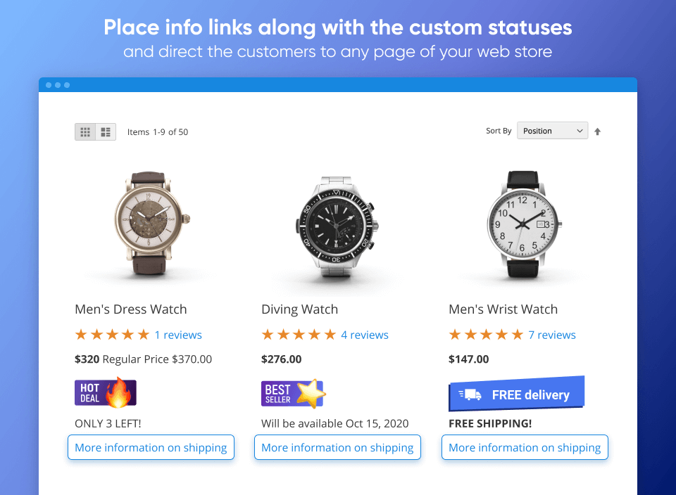 custom stock status for magento 2