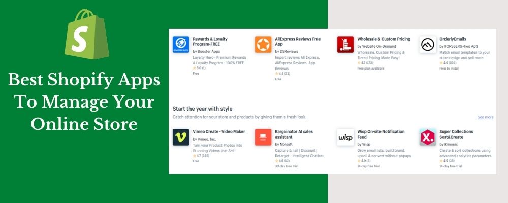 Best Shopify Apps To Manage Your Online Store