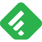 feedly news app logo