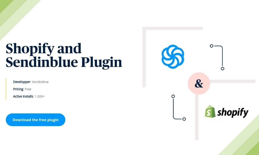 Sendinblue Email Marketing shopify app