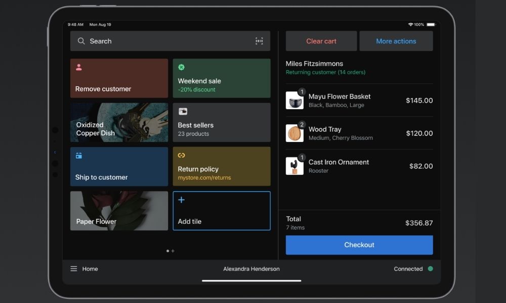 shopify pos app Shopify