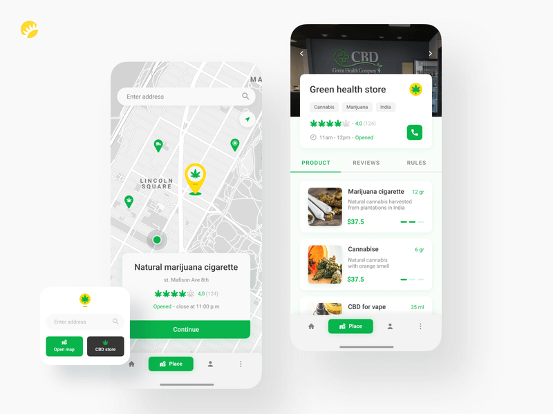 cannabis delivery app development