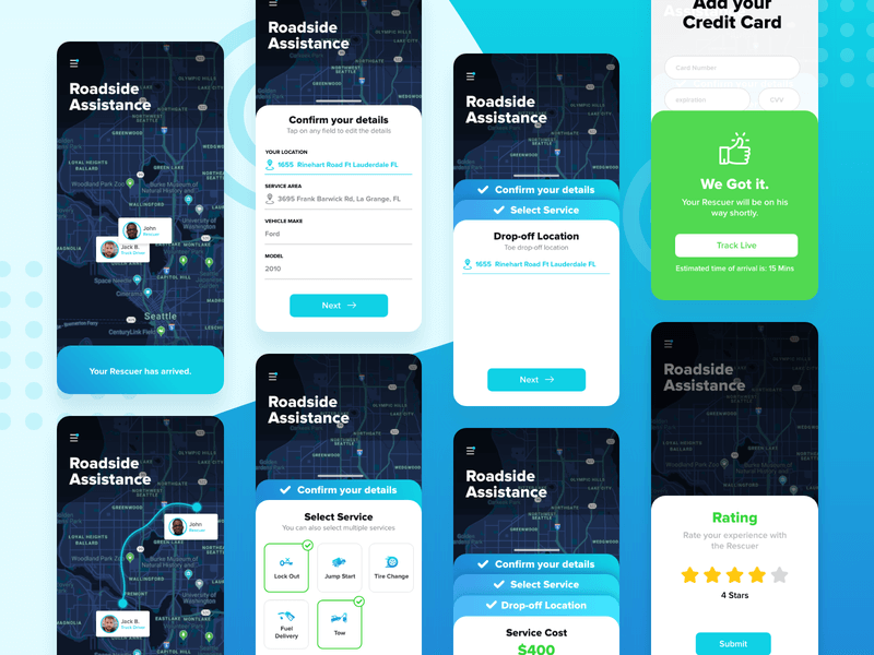online roadside assistance mobile app