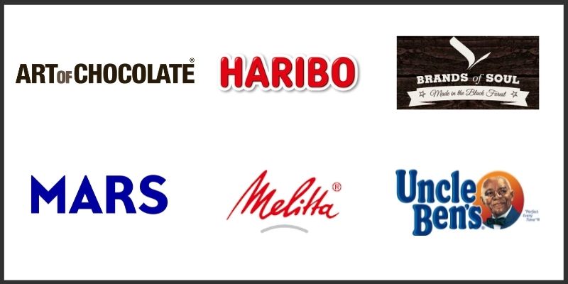 Food brands using Shopware