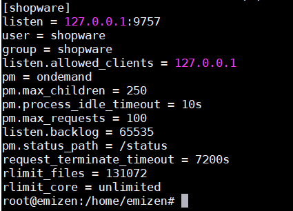 PHP-FPM is configured