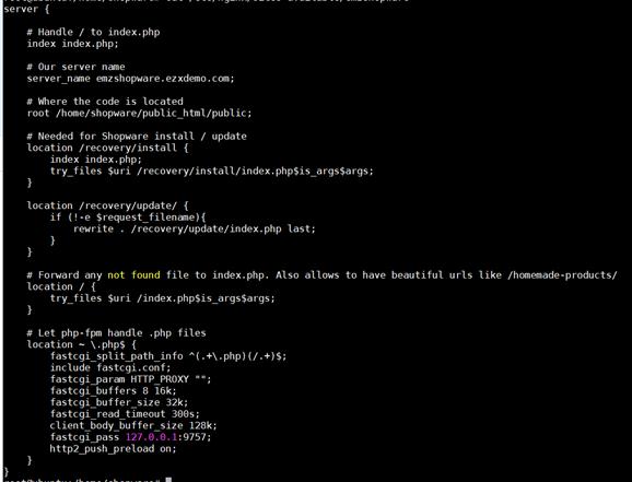 Add the following lines