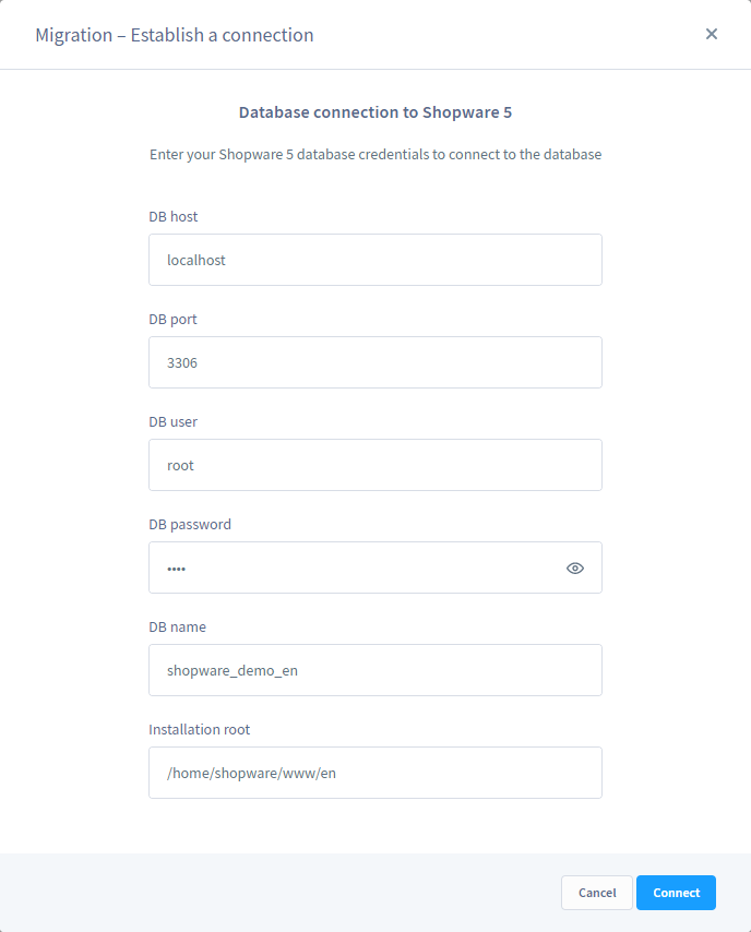 establish a connection