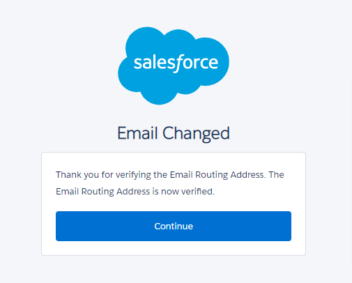 Email is now verified