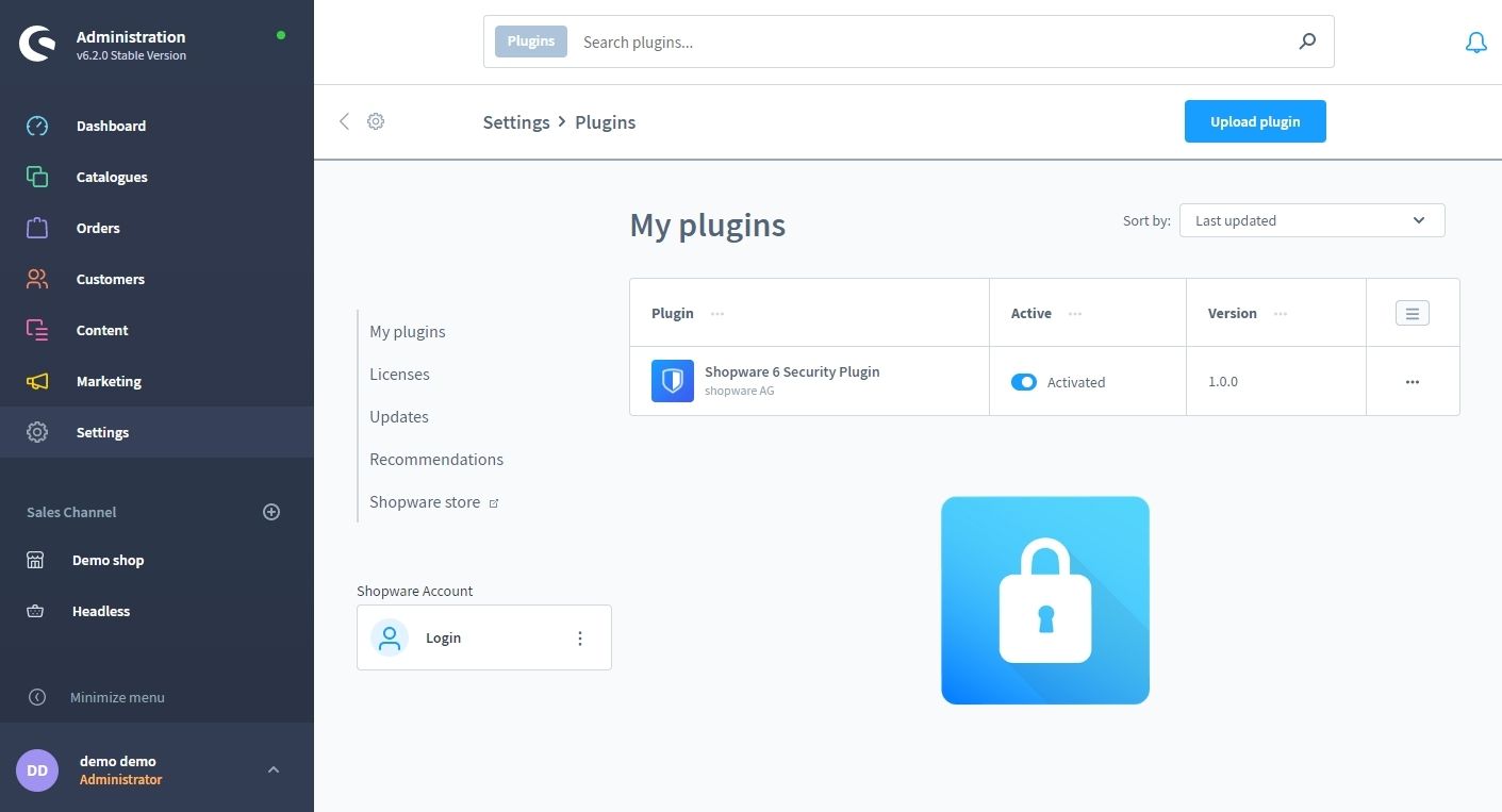 shopware security plugin