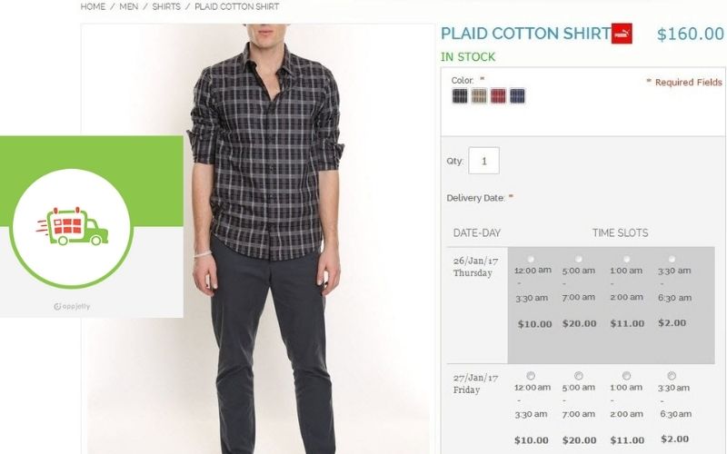 AppJetty Delivery Date Scheduler