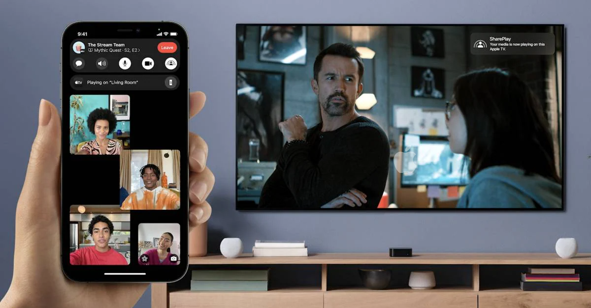 Apple IOS 15 FaceTime Calls With SharePlay