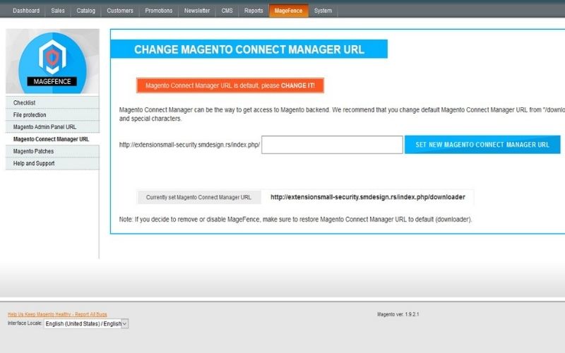 Magefance Security Extension