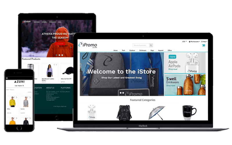 Online Merchandising store development