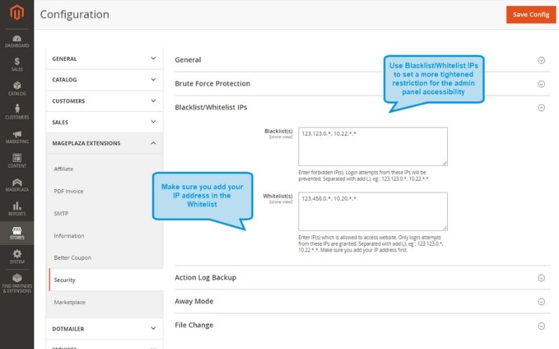Security Suite by Mageplaza