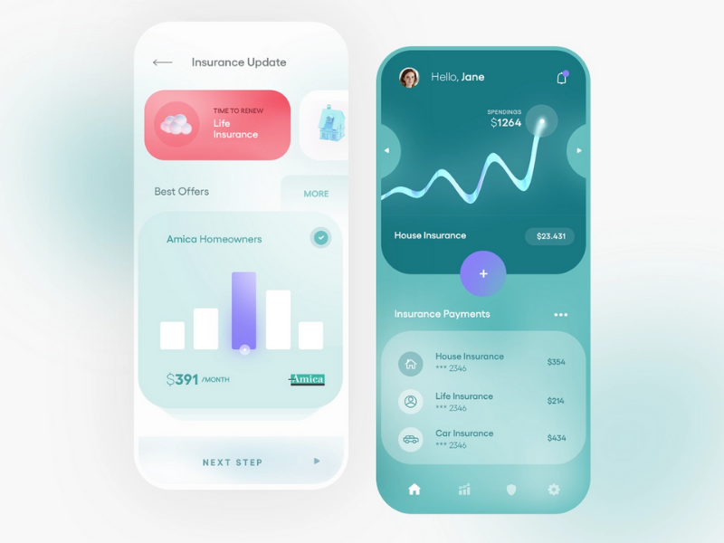insurance mobile app