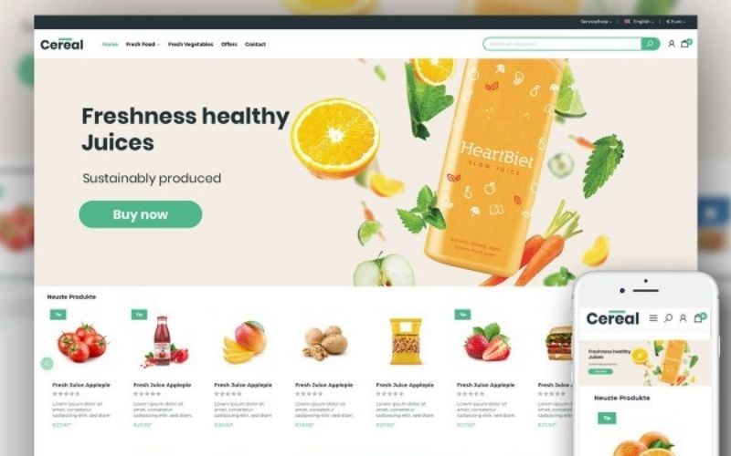 CEREAL – Responsive Premium Theme