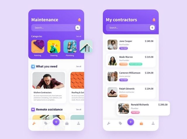 Contractor Finders App 