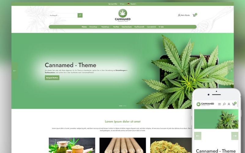 ELLE Theme CANNAMED – Responsive Premium Theme