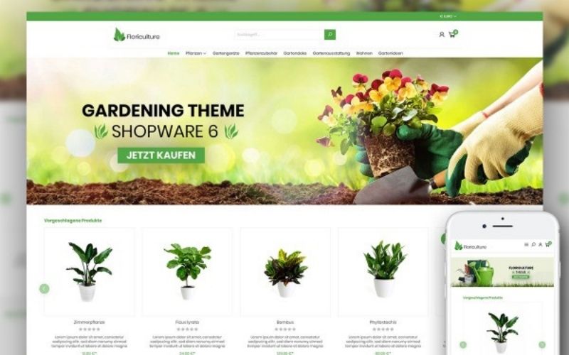 FLORICULTURE Responsive Premium Theme