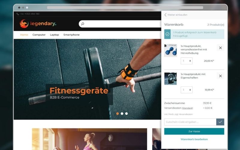 Legendary Theme – Modern & Clean