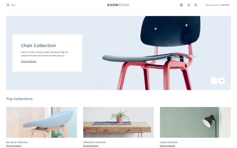 SHOWROOM Theme – A Shopware 6 Theme
