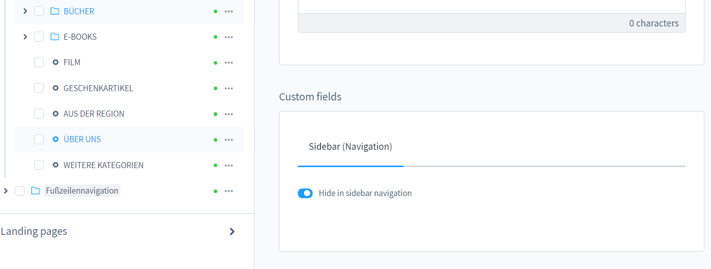 Shopware custom field 2