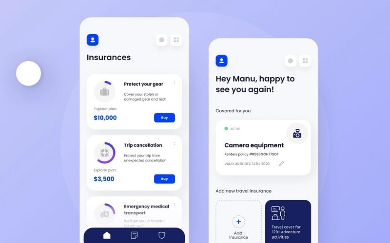 In-App Travel Insurance Buying