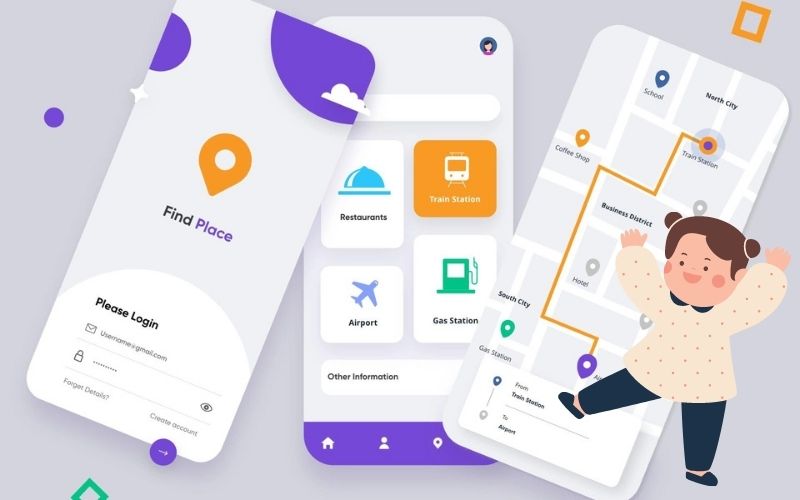 Kids Friendly Place Finder App