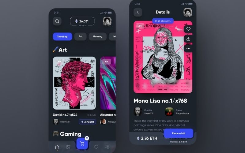 blockchain entertainment app development