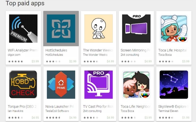 Are All Android Apps Available For Free