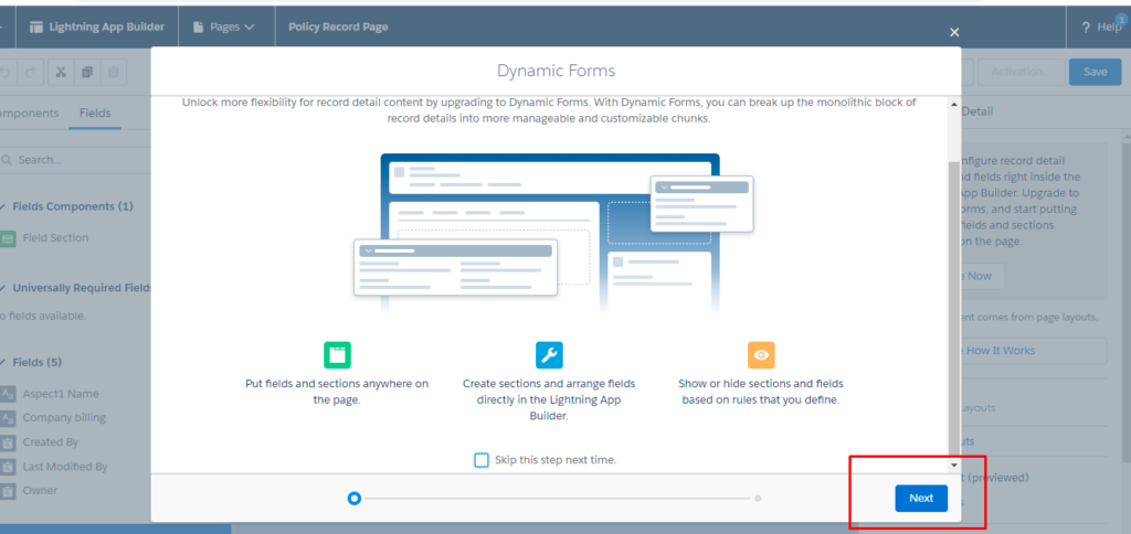 Dynamic Forms migration wizard