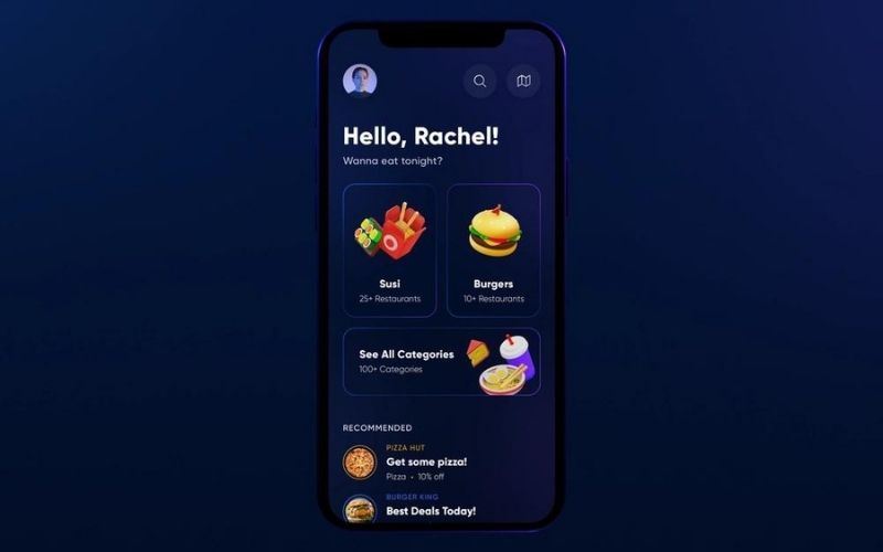 Night Food Delivery App