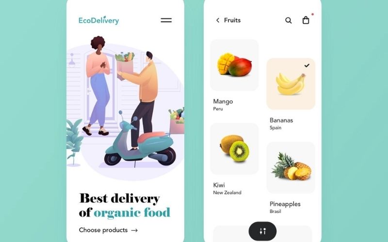 Organic Food Delivery App