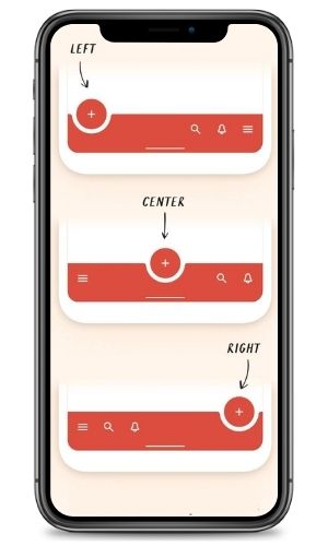 Bottom navigation bars