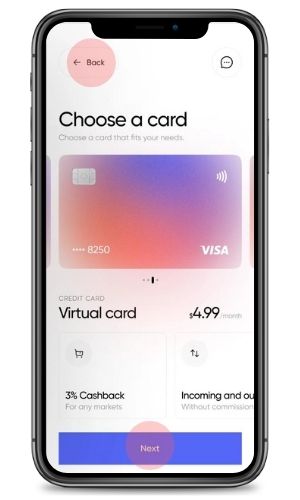 flow through Buttons