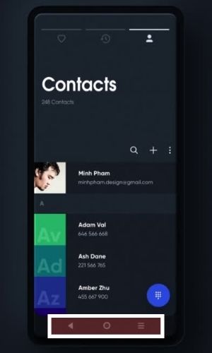 navigate recently viewed screens
