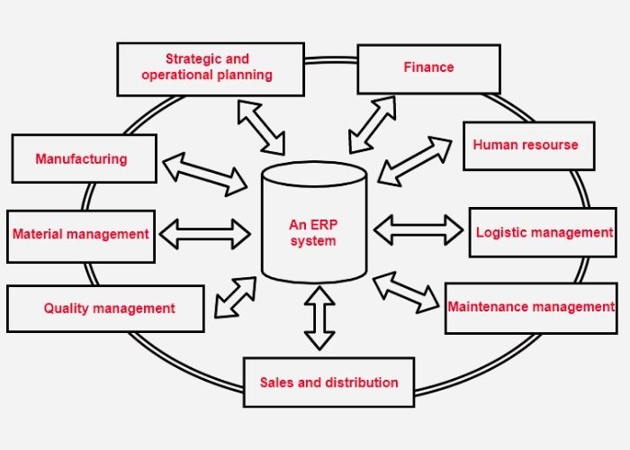 how erp works