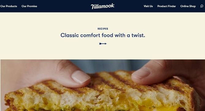 Tillamook Sauce Starters