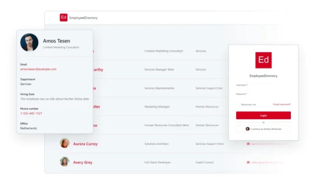 App For Employee Directory