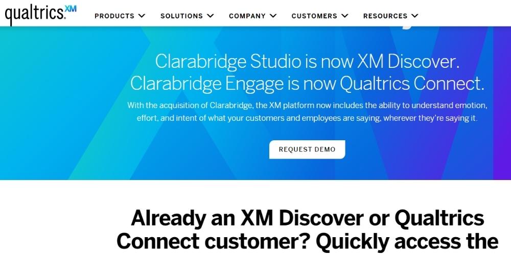 Clarabridge is now Qualitrics